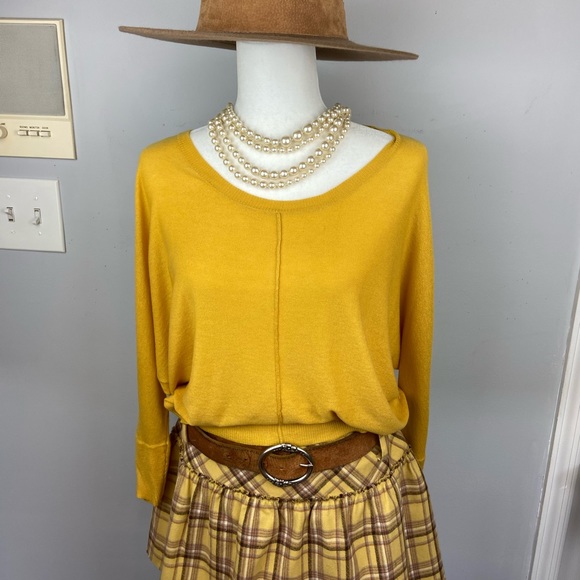 American eagle wool lined plaid skirt - Picture 2 of 3